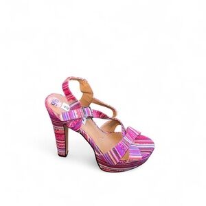 Steve Madden Multicolor Strappy Heels